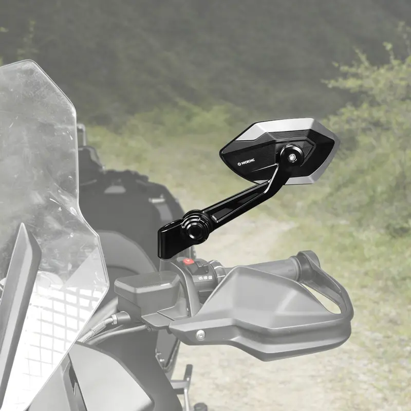Foldable Rotatable Convex Rearview Mirrors For Bmw R 1200 1250 1300 Gs Adv 2