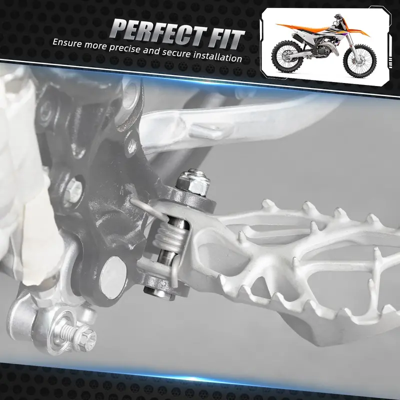 Footpeg Foot Rest Pedal Mount Pins For Ktm 350 500 Exc-F 2024 2