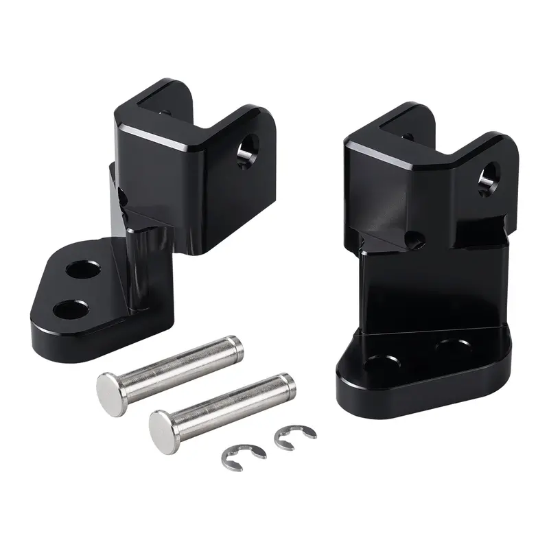 Footpeg Footrest Lowering Mounts Drop Brackets For Kawasaki Klr650 1987-2018 1