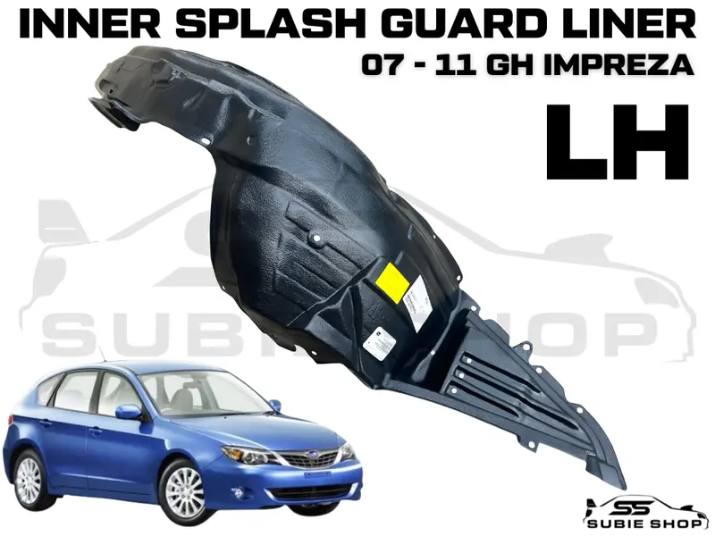 For Subaru Impreza Gh 08 - 11 Lhf Left Front Wheel Arch Stone Splash Inner Guard Lh 1