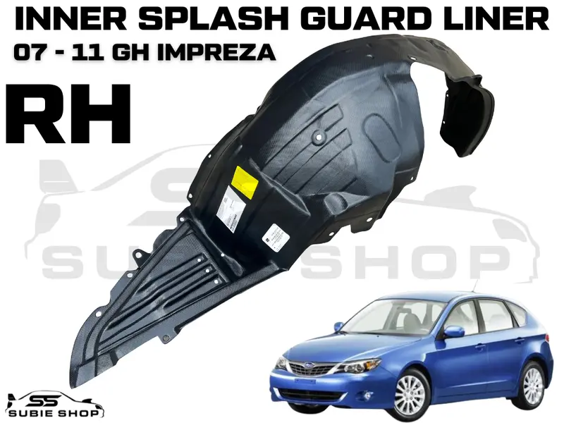 For Subaru Impreza Gh 08 -11 Rhf Right Front Wheel Arch Stone Splash Inner Guard Rh 1