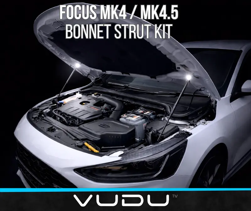 Ford Focus Mk4 & Mk4.5 - Bonnet Strut Kit - Vudu 1