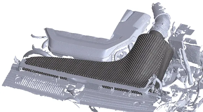 Forge Carbon Intake For Skoda Octavia 1.8/2.0 Vrs 2