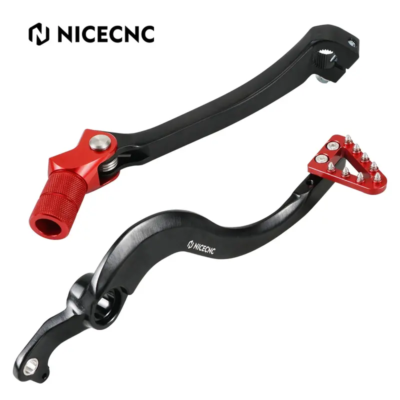 Forged Brake Pedal Lever Adjustable Tip For Honda Crf250r 04-24 Crf450r 05-24 2