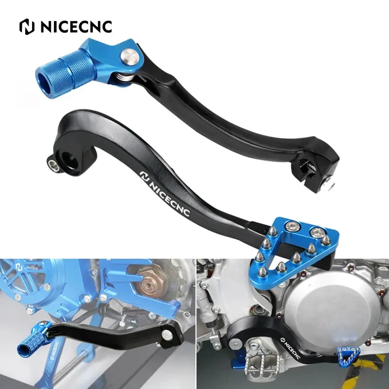 Forged Brake Pedal Lever Adjustable Tip For Yamaha Yz250f 2010-2023 Yz250fx Wr250f 2015-2023 2