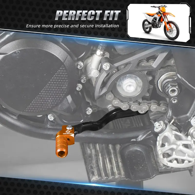 Forged Folding Gear Shift Lever For Ktm Husqvarna 125-300 2023-2025 Gas Gas 125-350 2024 2