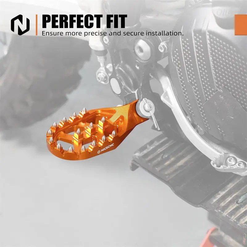 Forged Foot Pegs For Ktm 2023-2024 Xc/Xcf/Sx/Sxf 125-500 Husqvarna Fc/Tc/Fx/Tx 125-501 2