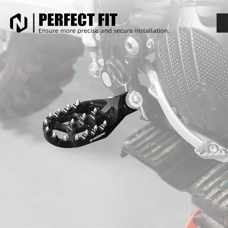 Forged Foot Pegs For Ktm 2023-2024 Xc/Xcf/Sx/Sxf 125-500 Husqvarna Fc/Tc/Fx/Tx 125-501 4