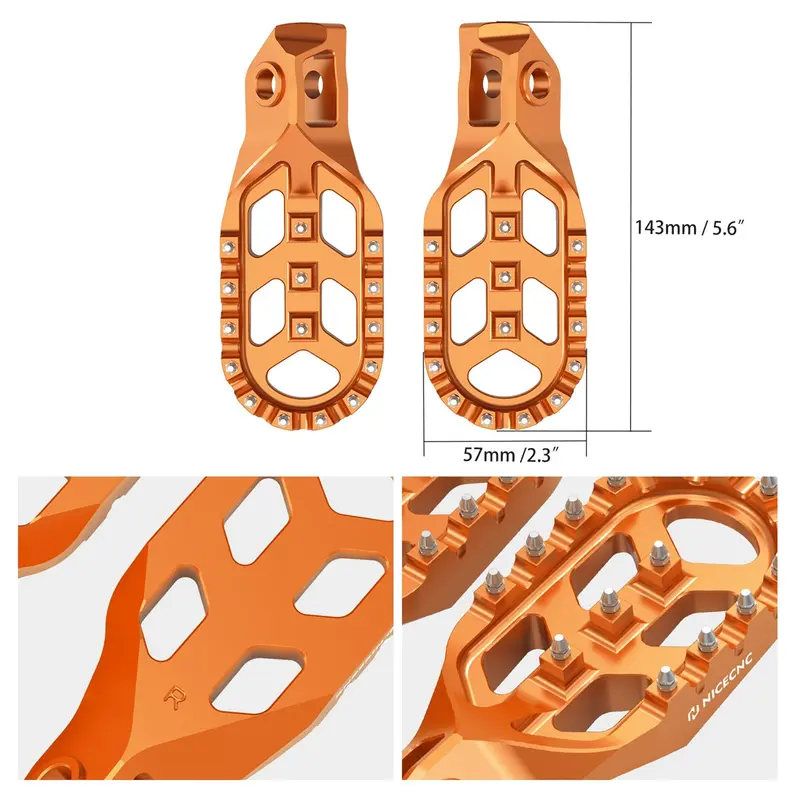 Forged Foot Pegs For Ktm 350 500 Exc-F 2024 6