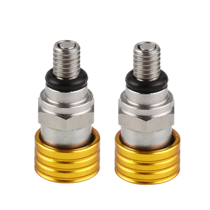 Fork Air Pressure Bleeder Valves M5x0.8 For Yamaha Wr450f Honda Crf250x Suzuki Drz400sm 4