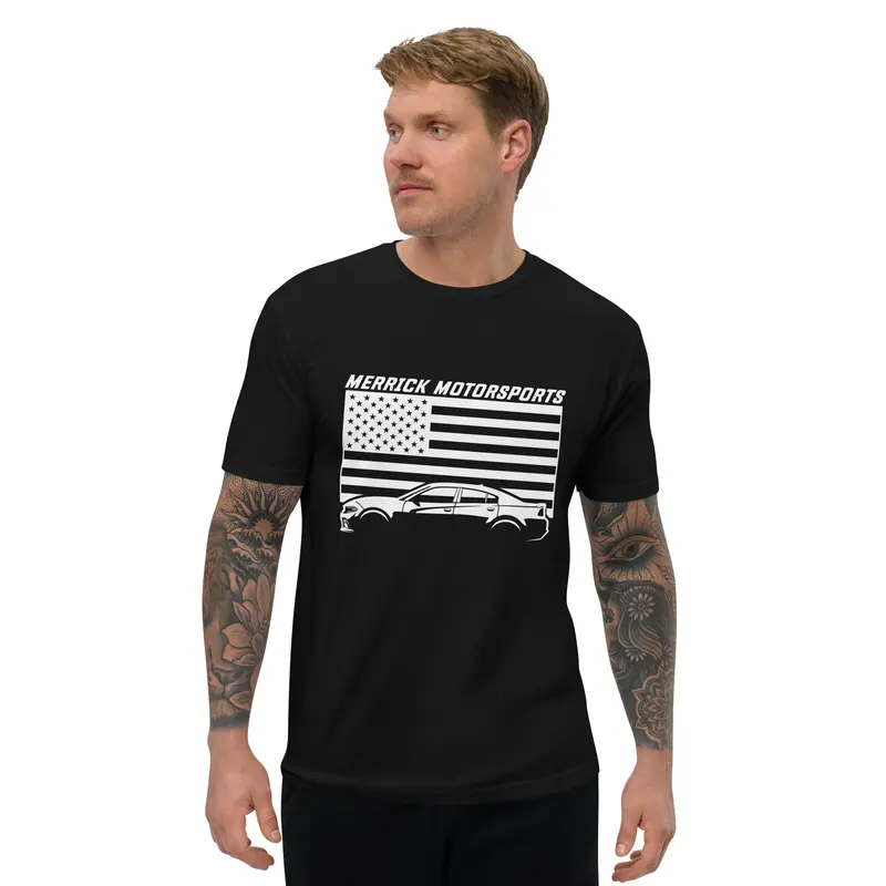 Form Fitting Charger Short Sleeve T-Shirt 1