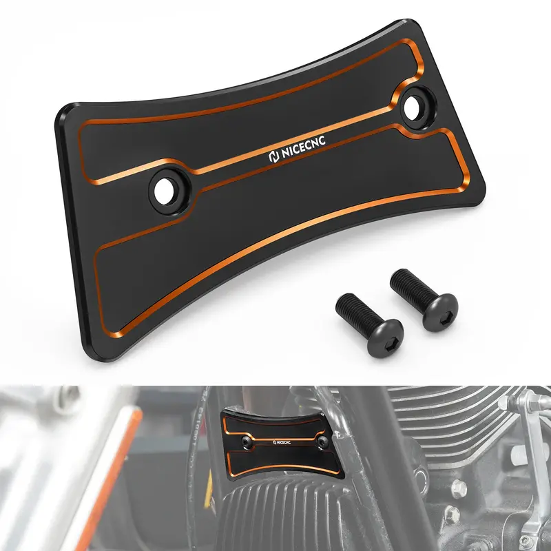Frame Downtube Crossbrace Trim Cover For Harley Road King Electra Street Glide 1
