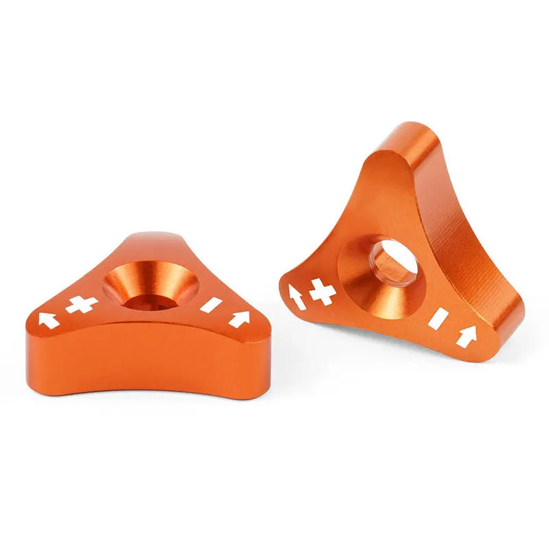 Front 48Mm Fork Shock Absorber Adjusters Knob Bolts For Ktm 500 Exc-F 2017-2018 1