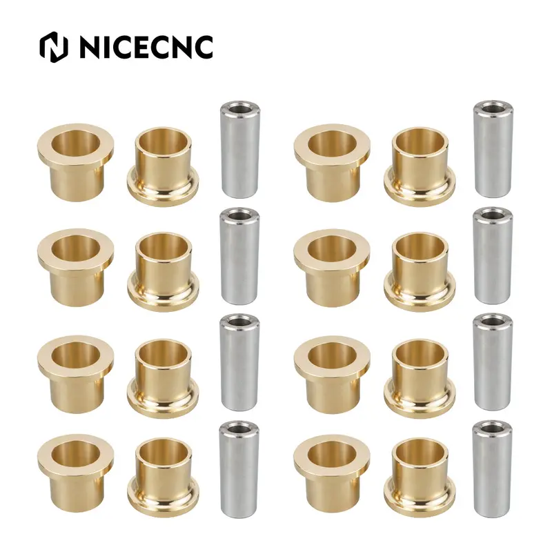 Front A-Arm Brass Bushings Pivot Sleeves Tube Kit For Can-Am Maverick X3 17-23 1