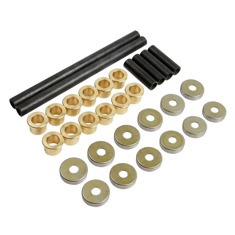 Front A-Arm Control Bushing Shaft Dust Seal Thrust Cover Kit For Yamaha Banshee 350 2