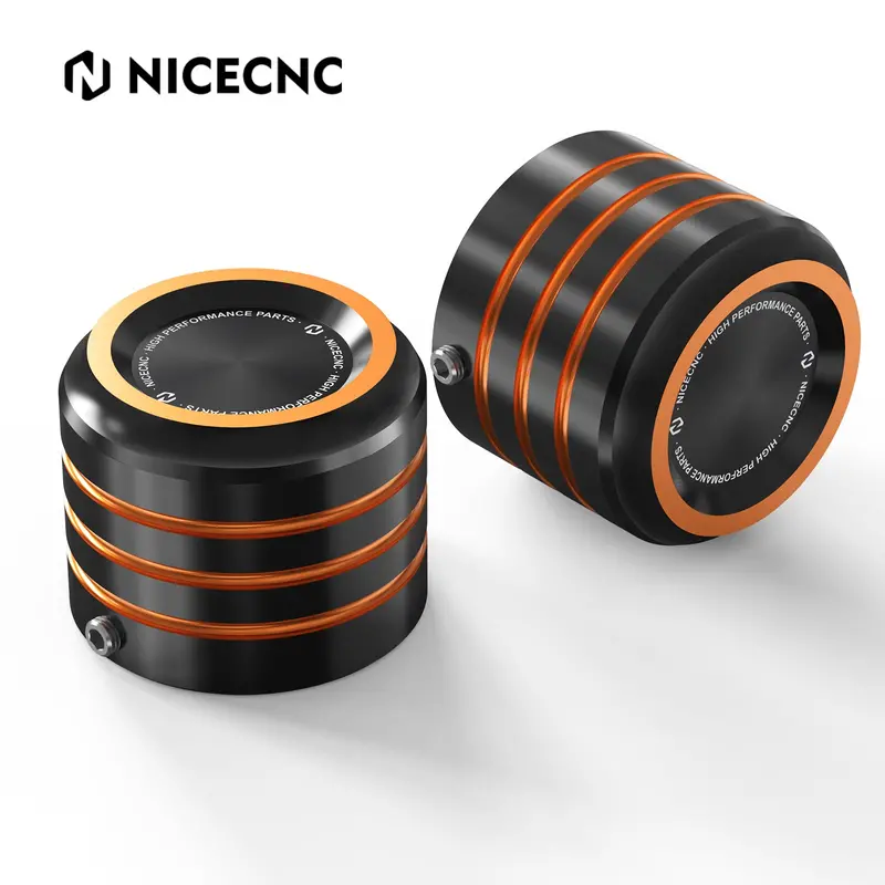Front Axle Nut Covers Caps For Harley Sportster 1200 48 72 Xl Iron 883 Roadster 1