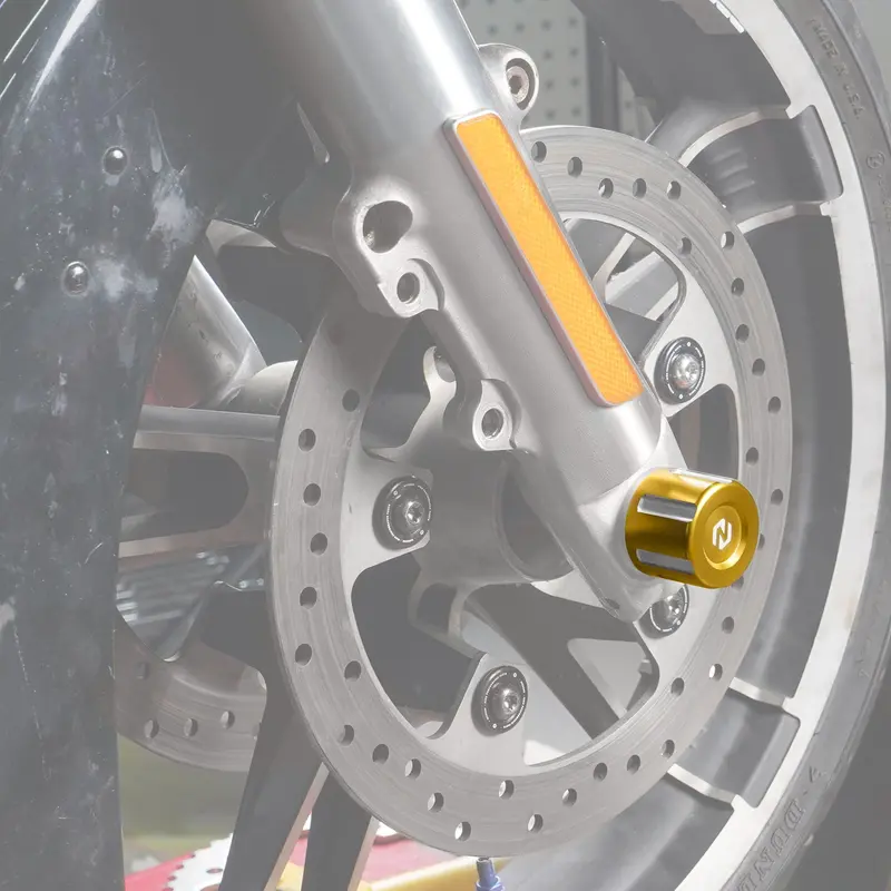 Front Axle Nut Covers Caps For Harley Sportster 1200 72 48 Xl Iron 883 Xl883n 3