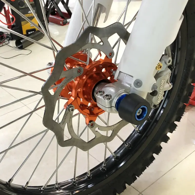Front Axle Slider Crash Pads For Ktm 350 500 Exc-F 2016-2022 3