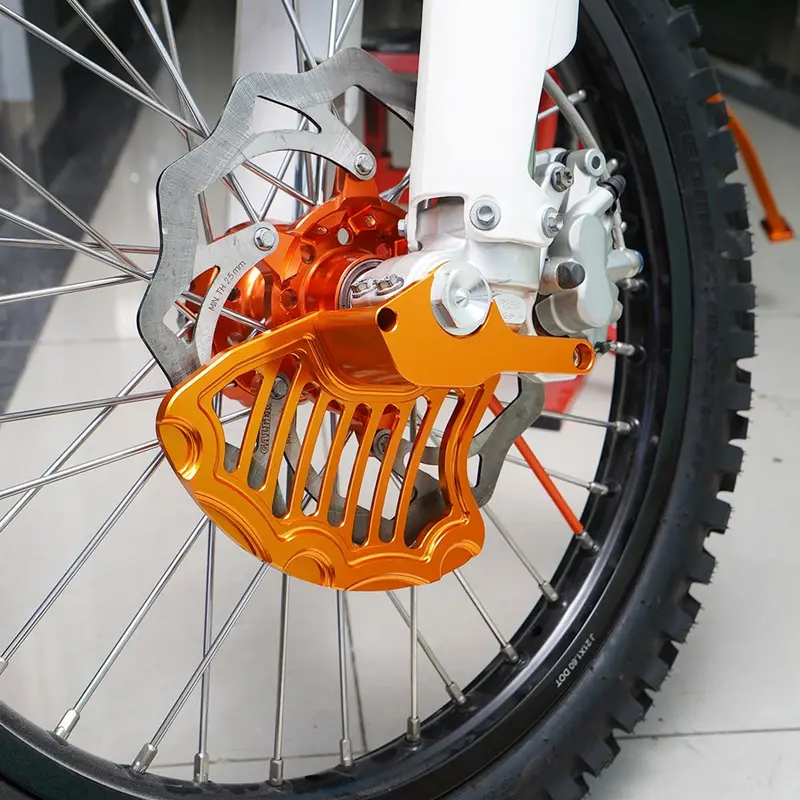 Front Brake Disc Rotor Guard For Ktm 125-500 Husqvarna Gasgas Sherco 3