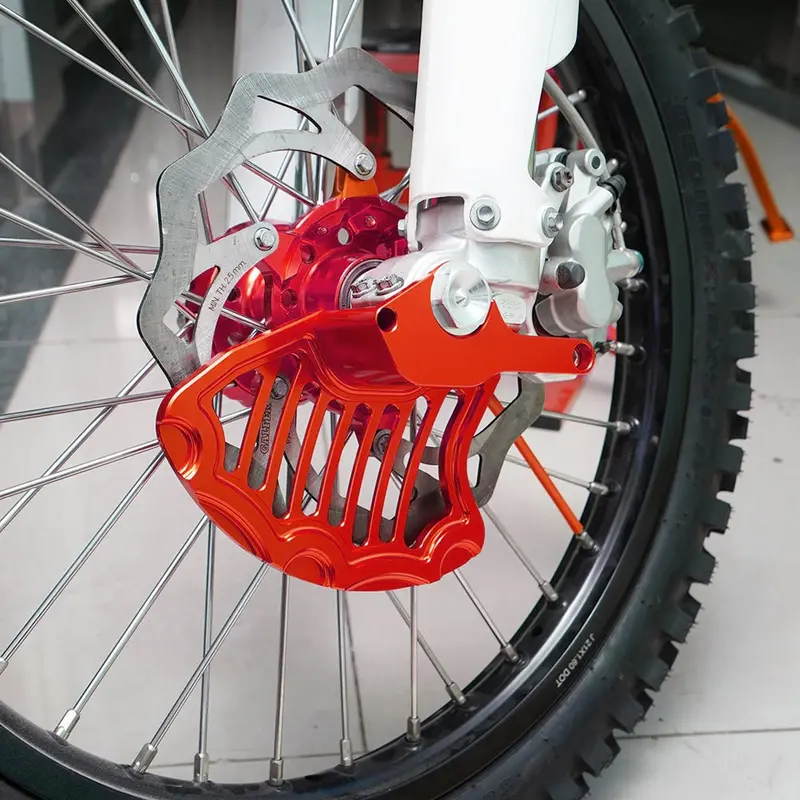 Front Brake Disc Rotor Guard For Ktm 125-500 Husqvarna Gasgas Sherco 4