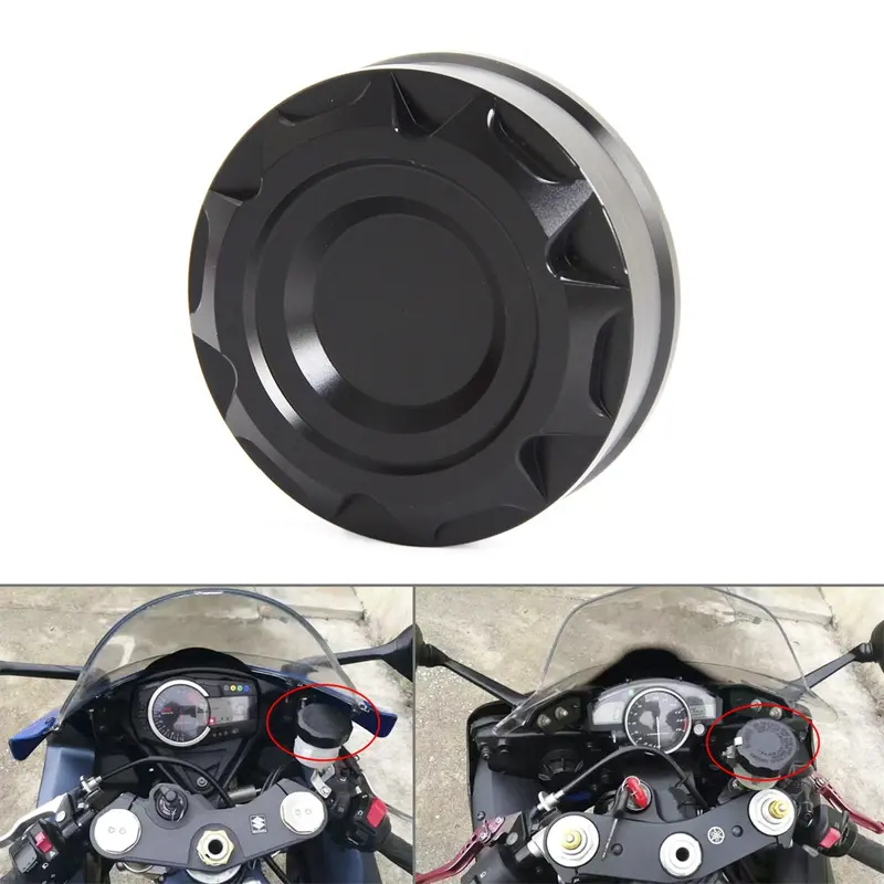 Front Brake Reservoir Cover Cap For Honda Cbr1000rr Bmw S1000rr Suzuki Gsxr750/600 2