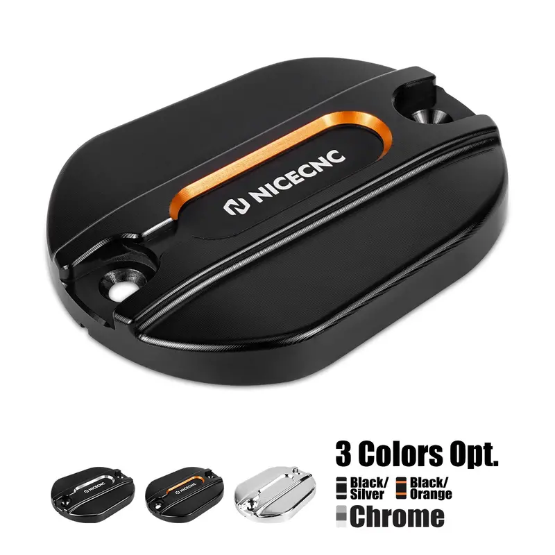Front Brake Reservoir Master Cylinder Cover Cap For Harley Sportster 1200 883 48 72 Xl 1