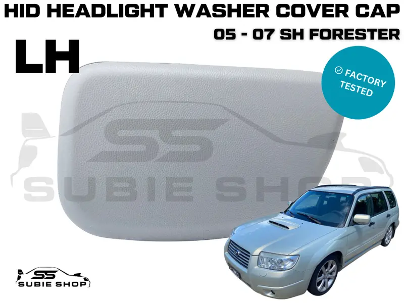 Front Bumper Hid Headlight Washer Cap Cover For 05 - 07 Subaru Forester Sg / Xt 1