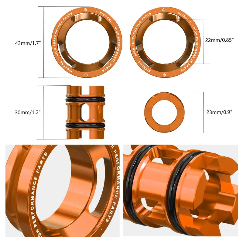 Front Fork Inner Lowering Kit For Ktm 350 500 Exc-F 2017-2023 2