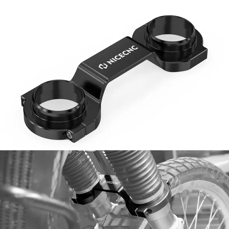 Front Fork Stabilizer Brace Clamp Bracket For Suzuki Dr650 S / Se 1996-2024 1