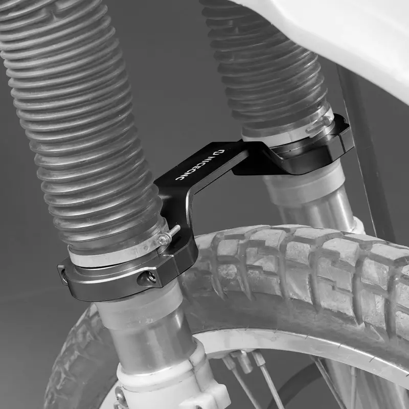 Front Fork Stabilizer Brace Clamp Bracket For Suzuki Dr650 S / Se 1996-2024 2