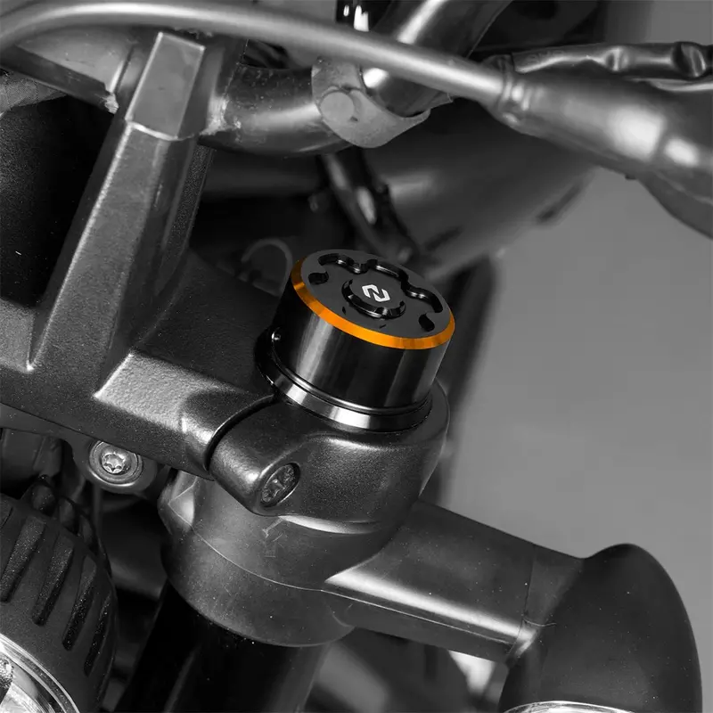 Front Fork Stem Top Caps Upper Covers For Harley Sportster S 1250 2021-2024 2