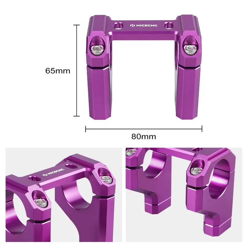 Front Handlebar Bar Riser Mount Bracket For Surron Light Bee X/ S/ L1e Segway X160 X260 6