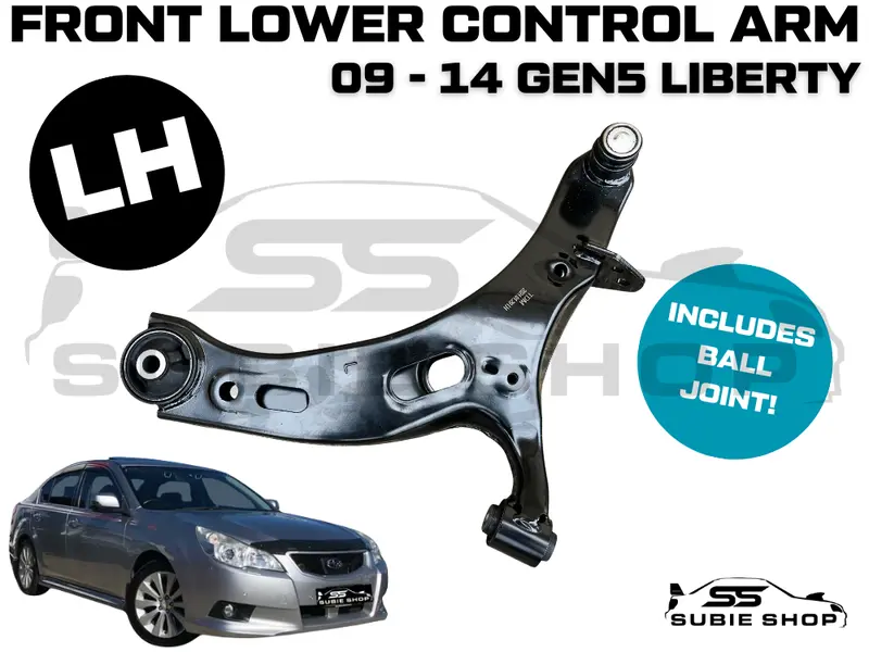 Front Lower Control Arm Bush For 09 - 14 Subaru Liberty Bm Br Gen 5 Left Passenger 1
