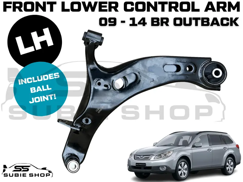 Front Lower Control Arm Left Passenger Lh Bush For 09 - 14 Subaru Outback Br 1
