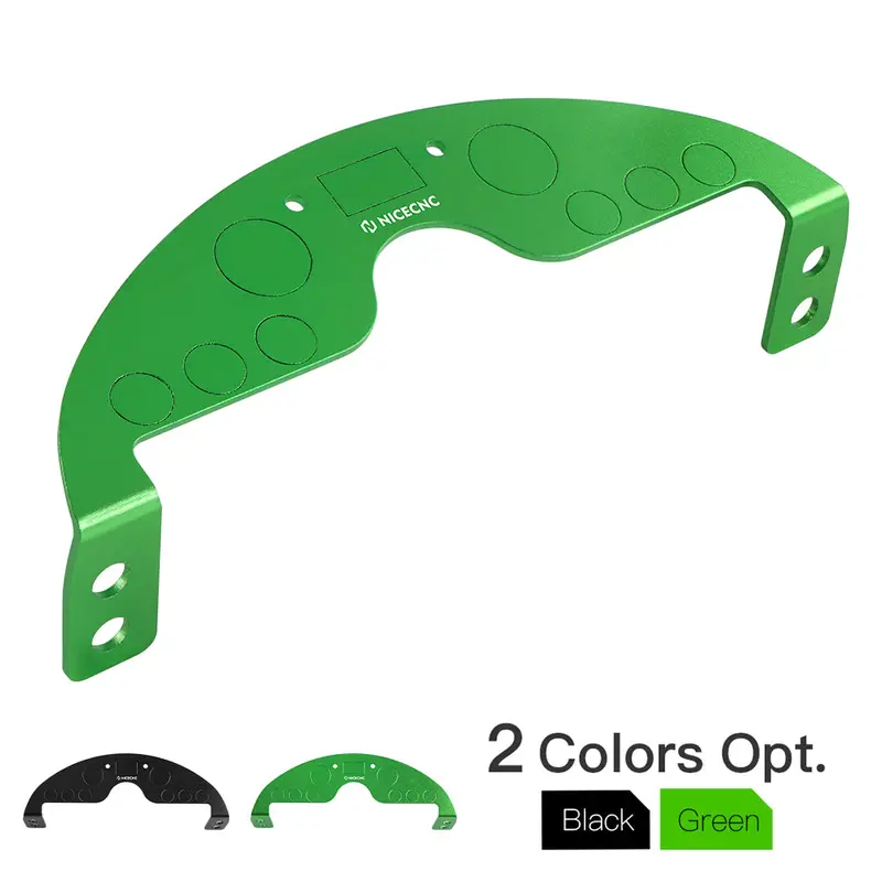Front Lower Dash Panel Cover With Gps Usb Hole For Kawasaki Klr650 08-18 1