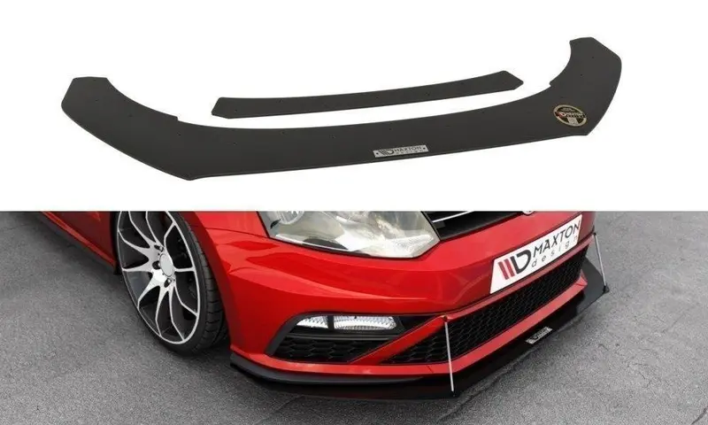 Front Racing Splitter Vw Polo Mk5 Gti Facelift 1