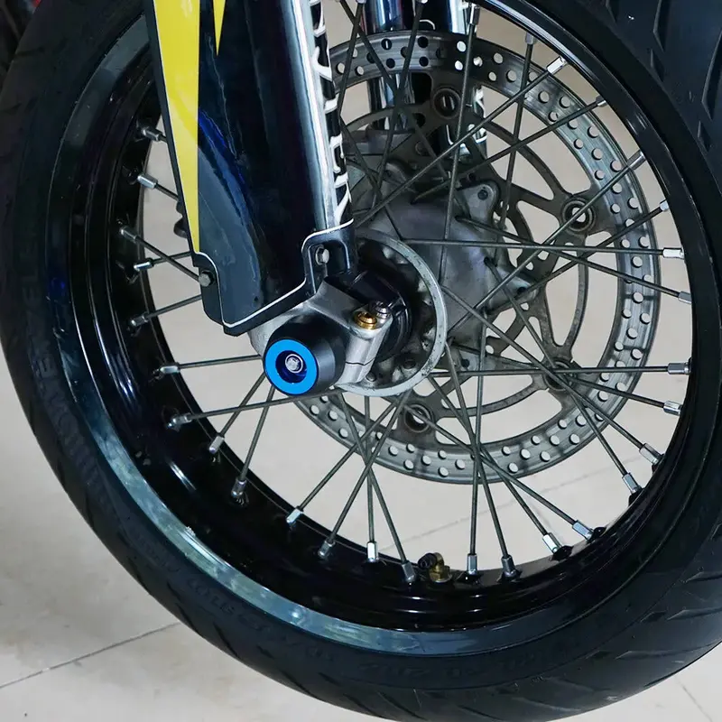 Front Rear Axle Slider Crash Pads For Suzuki Drz400 Drz400e Drz400s 2000-2022 3