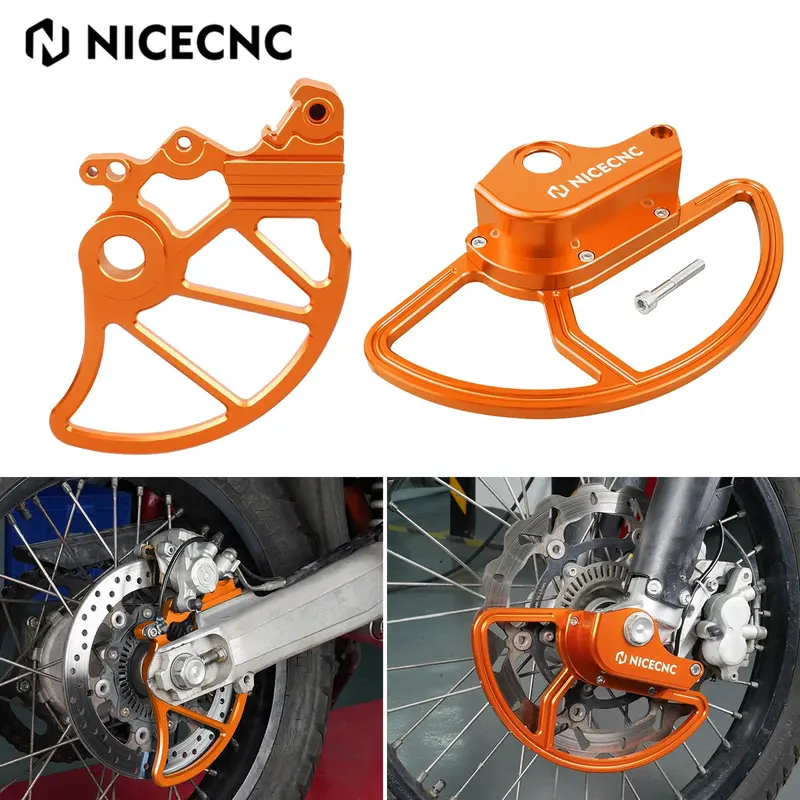 Front Rear Brake Disc Cover Guard Kit For Ktm 690 Enduro R 2014-2025 1