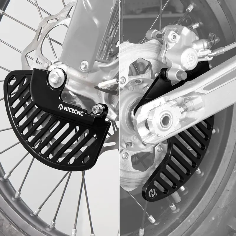 Front Rear Brake Disc Guard Kit For Gas Gas Mc 125 250 Ec Ex 300 350F 450F 2