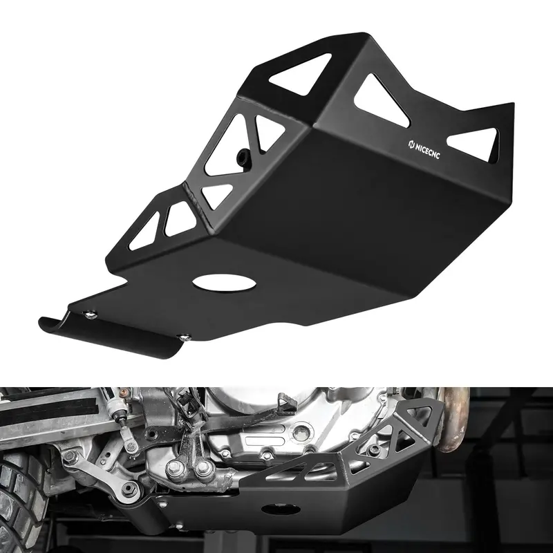 Front Skid Plate Engine Guard Linkage Protector For Suzuki Dr650 S / Se 1996-2025 1