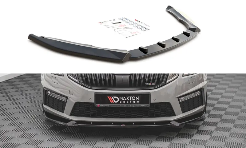 Front Splitter V.2 Skoda Octavia Rs Mk3 Facelift 1