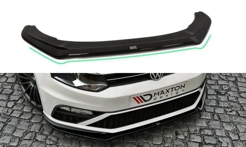 Front Splitter V.2 Vw Polo Mk5 Gti (Facelift) 1