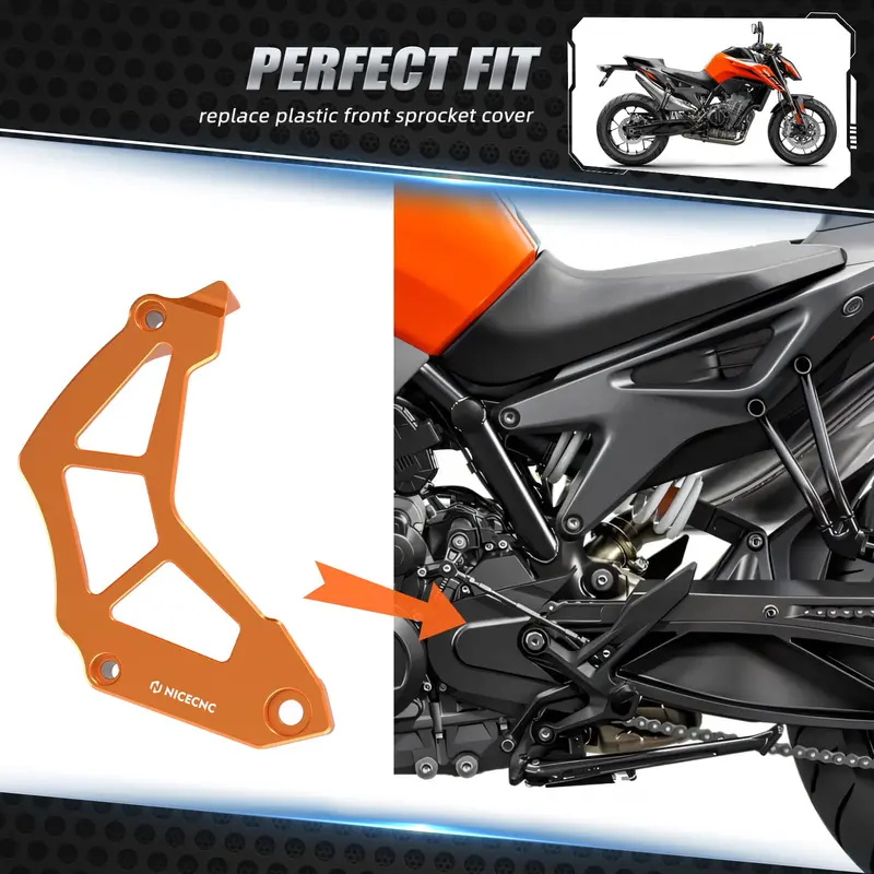 Front Sprocket Chain Guard Cover Case Saver For Husqvarna Norden 901 3