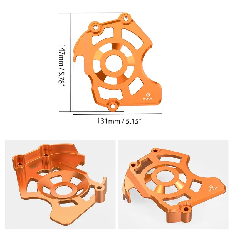 Front Sprocket Cover Chain Guard Case Saver For Ktm 950 990 Adv Supermoto Smr 2