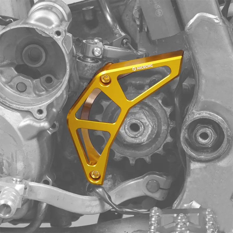 Front Sprocket Guard Chain Cover For Suzuki Drz400s / Sm 2000-2024 2