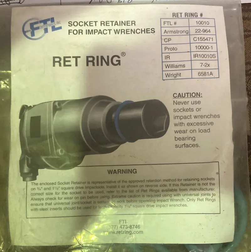 Ftl Ret Ring 10010 1