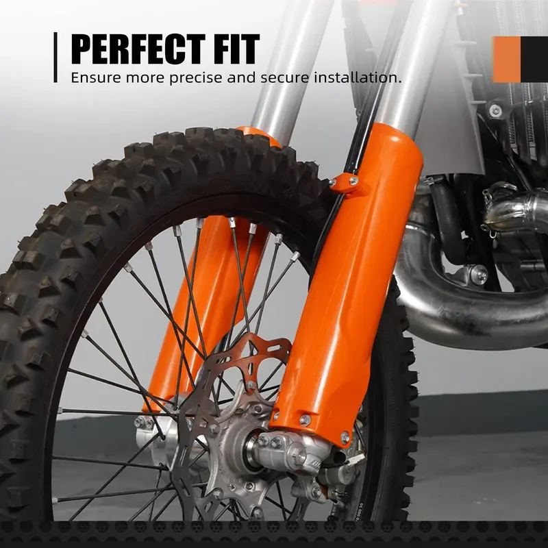 Full Coverage Front Lower Fork Guards For Ktm 350 500 Exc-F 2024 2