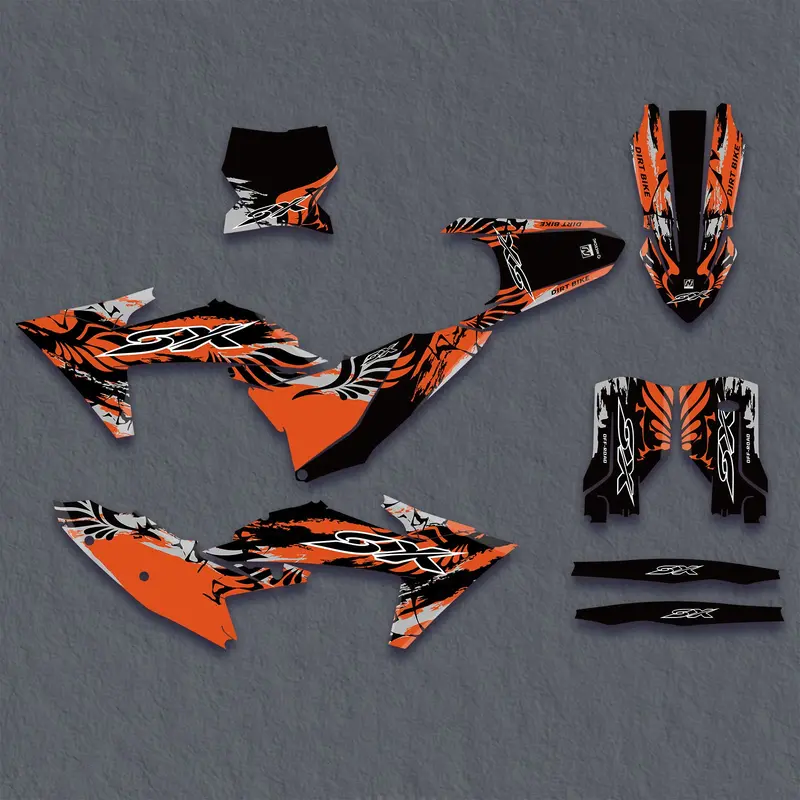 Full Graphics Decals Stickers Kit For Ktm Sx 2023-2025 1