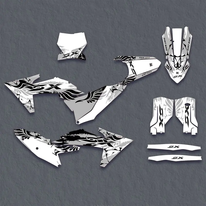 Full Graphics Decals Stickers Kit For Ktm Sx 2023-2025 3