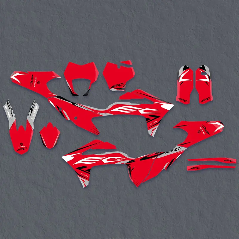 Full Graphics Decals Stickers Set For Gas Gas Ec Enduro 2021-2023 1